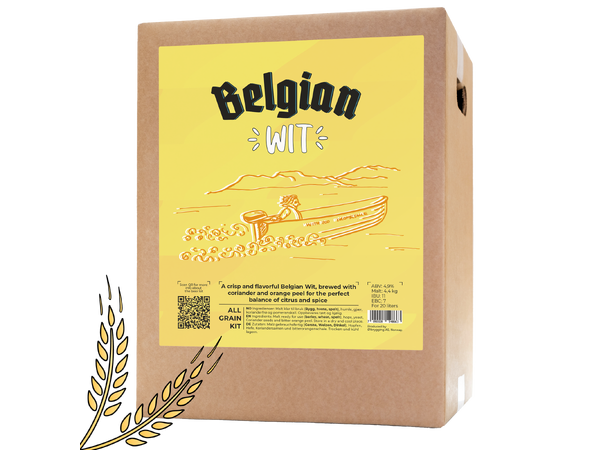 Belgisk wit allgrain ölsert - Allgrain ölkit - Ölbryggning.se