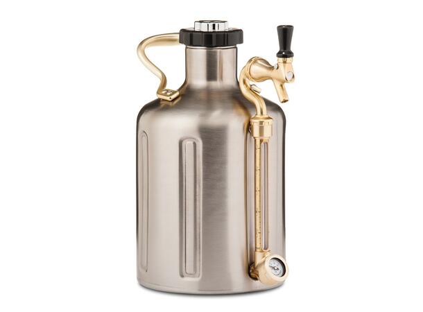 uKeg 128, 3,8 liter Rostfritt stål 