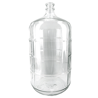 Glasdamejeanne 23 liter 6 gallon