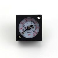 Mini gauge 0-150 psi utbytbar manometer for mini regulator