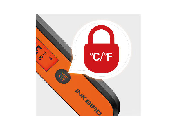 Inkbird Termometer vanntett og USB oppladbar