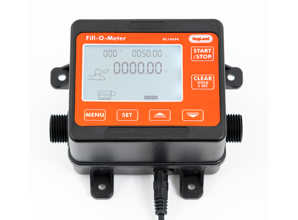 Flow Meter Device (Fill-O-Meter) - Elektronisk vattendosering