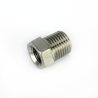 1/4" BSP till 1/8" BSP reduktion rustfritt stål