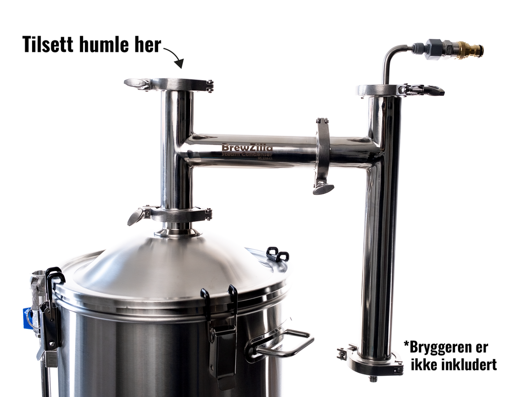 BrewZilla Steam Condenser Kit utan lock Ölbryggning AB