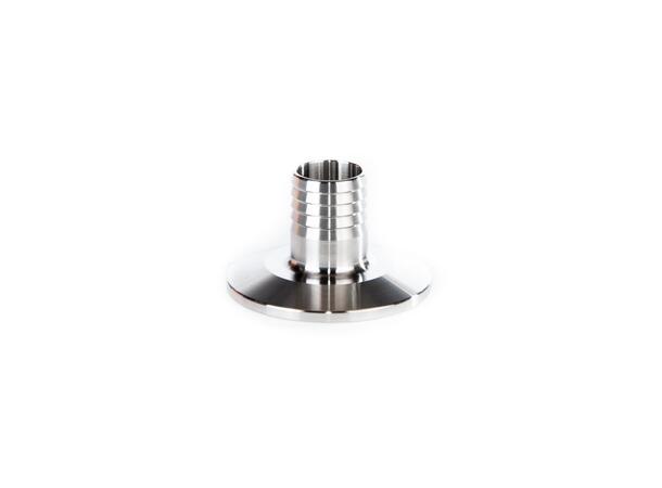1,5" Tri-Clamp till 19 mm slangnippel.