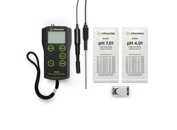Milwaukee MW102 - FOOD PRO+ 2-in-1 pH and Temp 