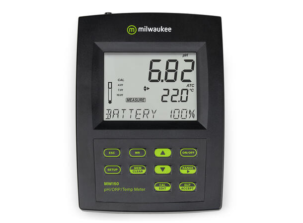 Milwaukee MW150 MAX pH Bench Meter