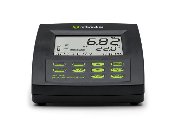 Milwaukee MW150 MAX pH/ORP/Temp, Bänkmodell 