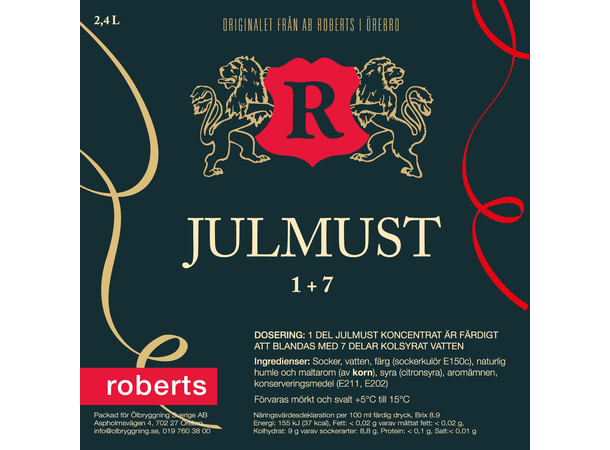 julkmust koncentrat
