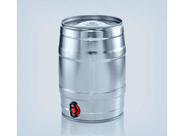 Partyfat 5 l Med tappkran i plast 