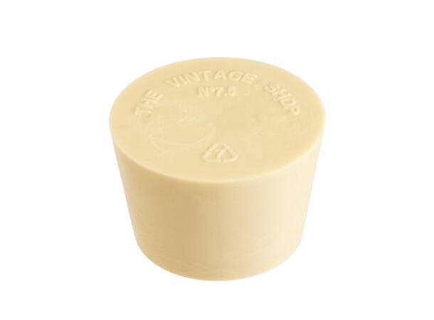 Syntetisk propp 39/31 mm 25 mm hög, utan hål för jäsrör 