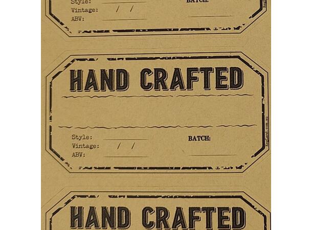 Vintage Craftlabels Etikett för ölflaskor och fat