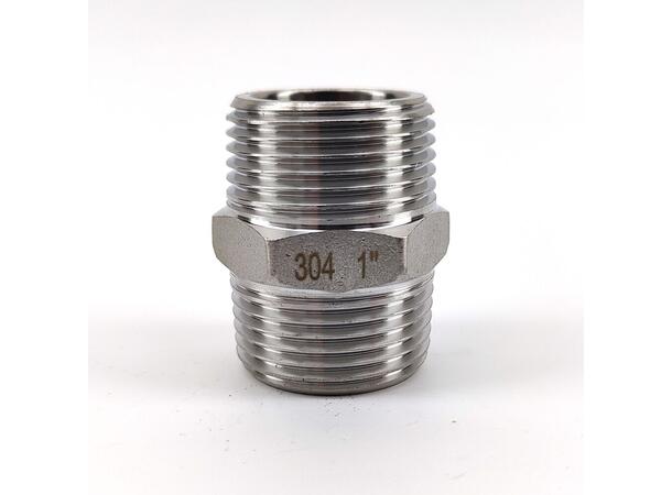 6 mm slangnippel för 5/8" mutter