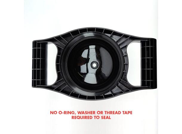 FermZilla - Flat Bottom lock, med integrerade handtag