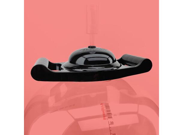 FermZilla - Flat Bottom lock, med integrerade handtag