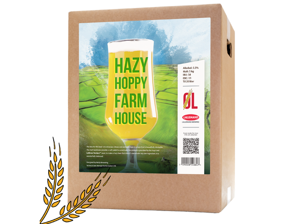 Hazy Hoppy Farmhouse allgrain ölkit