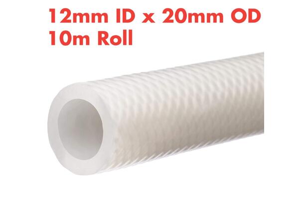 Förstärkt silikonslang 12x20 mm