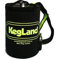 Mini keg - isolationskappa för 4 l. 8 mm neopren m. självlysande tryck