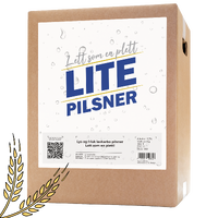 Lite Pilsner allgrain ölset Lite kolhydrater, mycket smak!