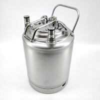 2 liters ball lock Keg 2 liters fat med corneliuslock