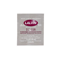 Lalvin EC-1118, 5 gram Vinjäst för vin, mousserande och cider.