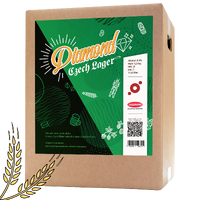 Diamond Czech Lager allgrain ølsett Tsjekkisk pilsner med Saaz