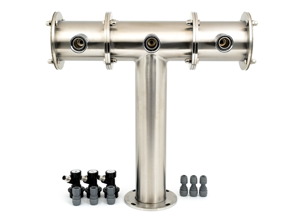 Modular 76 Tapptorn för 3 kranar Paket för 3 kranar (T-modell) 