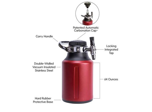 uKeg Go 64 Red chili