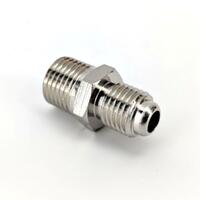 1/4" MFL till 1/4" NPT övergång Förkromad mässing