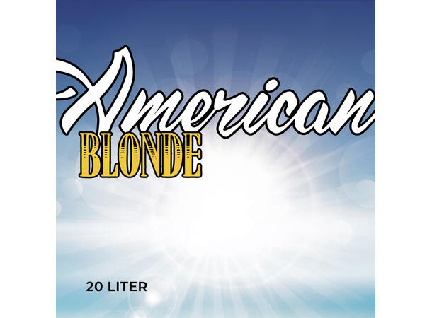 American Blonde allgrain ølsett