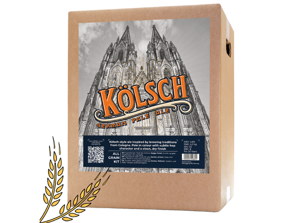 Kölsch allgrain ölkit 20 l.