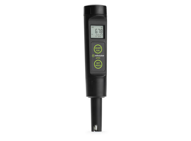 Milwaukee pH56 PRO Waterproof pH Tester måler pH og termperatur, med ATC