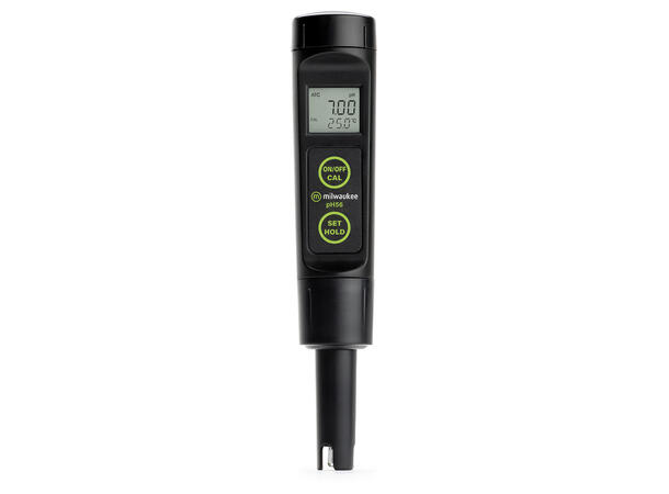 Milwaukee pH56 PRO Waterproof pH Tester måler pH og termperatur, med ATC