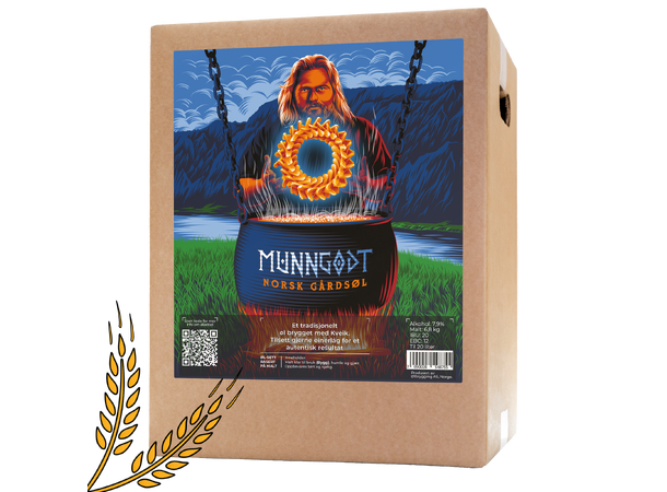 Munngodt Norsk Gårdsöl allgrain ölkit