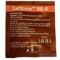 SafBrew BR-8, 5 gram Torrjäst för sekundärjäsning, Brett