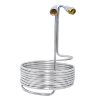 Kylspiral 5 meter rustfritt stål. - KUN SE