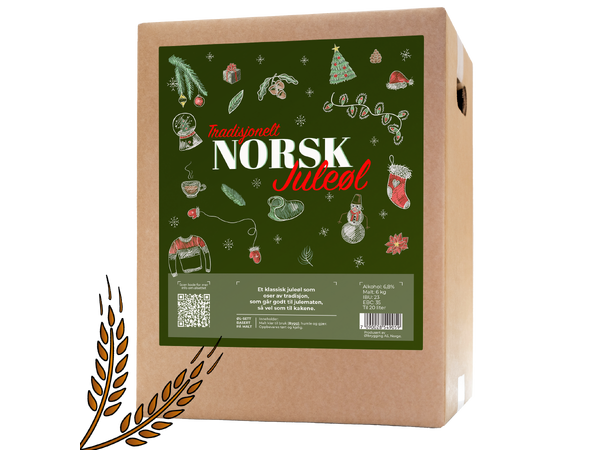 Traditionellt norskt julöl allgrain ölkit