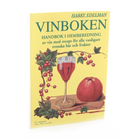 Vinboken - Harry Edelman Klassisk liten bok om att göra eget vin
