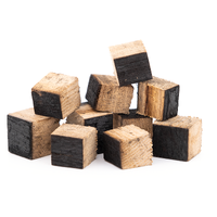 100 g Rum Oak Wood Cubes Ekkuber som dragit i rom