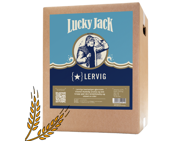 Lucky Jack APA allgrain ölkit Lervig Aktiebryggeri 