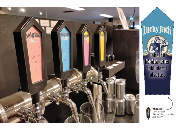 Lucky Jack APA allgrain ölkit Lervig Aktiebryggeri 