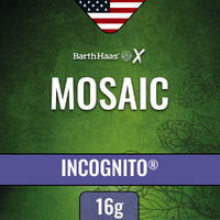 Mosaic Incognito 16 g 52,5% alfasyra