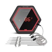 Inkbird BBQ-termometer med 6 prober med bluetooth-överföring till app