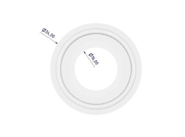 5 st. 34 mm Tri-Clamp packning DN15