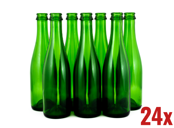 Låda med 24 st. 37,5 cl Geuze-flaskor