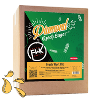 Diamond Czech Lager Fresh Wort Kit collab m. Lallemand. Tjeckisk Pilsner