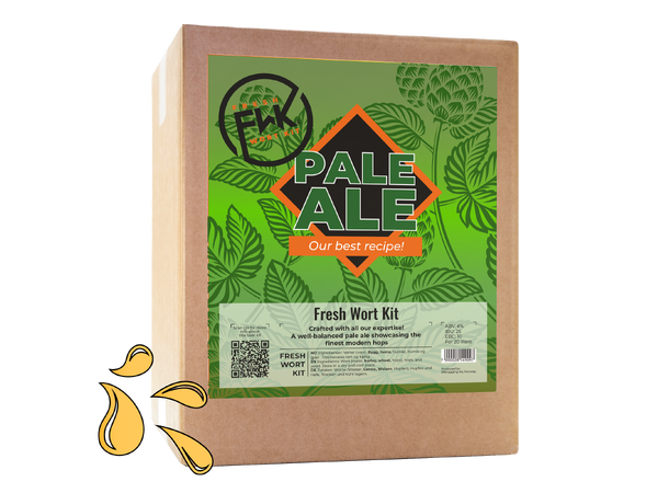 Pale Ale Fresh Wort Kit, färdigbryggd vört för 20 l. öl
