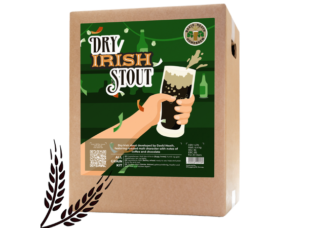 Dry Irish Stout allgrain ølsett