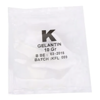 Gelatin, påse K, 10 g. Klarningsmedel
