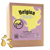 Belgisk Blond Fresh Wort Kit Lättdrucken ljus och fruktig belgisk ale